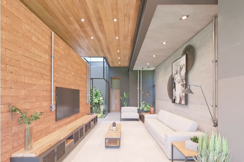 Block aparente interior