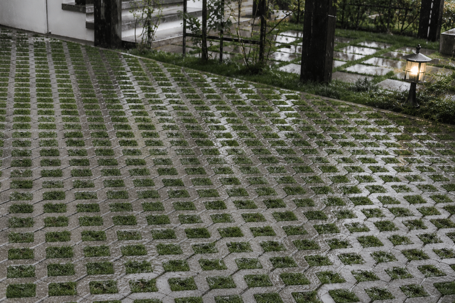 Pavimento permeable